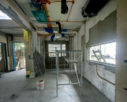 凯迪赫菲庄园水电阶段工地现场图-1