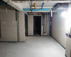 檀香花苑水电阶段工地现场图-5