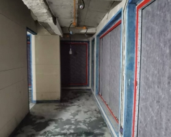 檀香花苑水电阶段工地现场图-8