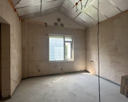 常发香城湾华舍苑木作阶段工地现场图-10