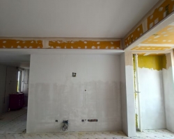 安联湖山悦涂装阶段工地现场图-2