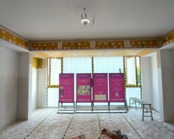 安联湖山悦涂装阶段工地现场图-4