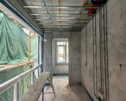 旭辉依云湾木作阶段工地现场图-4