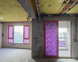 东方雅苑水电阶段工地现场图-9