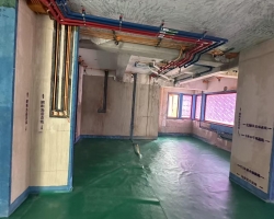 棕榈滩高尔夫别墅水电阶段工地现场图-2