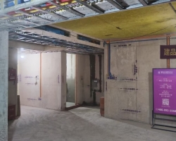 东方雅苑木作阶段工地现场图-1