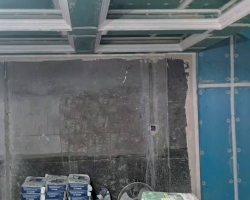 金宇园涂装阶段工地现场图-1