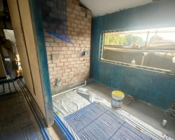 凯迪赫菲庄园水电阶段工地现场图-1