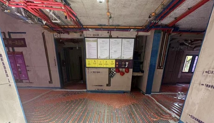 棕榈滩高尔夫别墅现代简约别墅装修实景工地