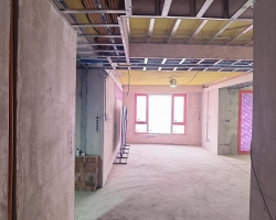 东方雅苑木作阶段工地现场图-8