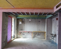 东方雅苑木作阶段工地现场图-9