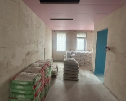 常发香城湾华舍苑木作阶段工地现场图-4