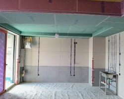 东方雅苑木作阶段工地现场图-2