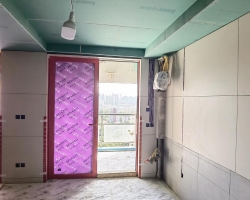 东方雅苑木作阶段工地现场图-3