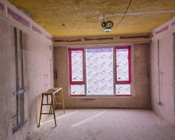 东方雅苑涂装阶段工地现场图-1