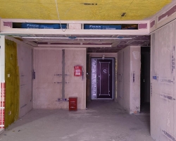 东方雅苑涂装阶段工地现场图-3