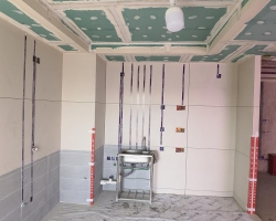 东方雅苑涂装阶段工地现场图-4