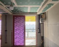 东方雅苑涂装阶段工地现场图-6