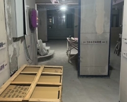 正荣国领木作阶段工地现场图-1