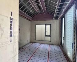 天宸国际社区木作阶段工地现场图-3