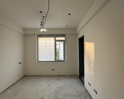 常发香城湾华舍苑涂装阶段工地现场图-2