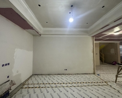 常发香城湾华舍苑涂装阶段工地现场图-6