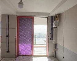 东方雅苑涂装阶段工地现场图-6