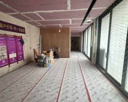 天宸国际社区涂装阶段工地现场图-2