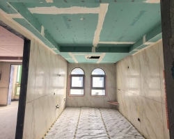 正荣国领涂装阶段工地现场图-2