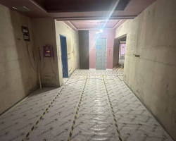 棕榈滩高尔夫别墅木作阶段工地现场图-2