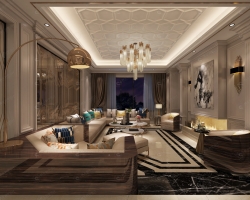 欧香名邸欧式风格别墅装修工地图-9