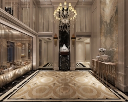 欧香名邸欧式风格别墅装修工地图-10