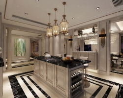 欧香名邸欧式风格别墅装修工地图-14