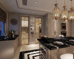 欧香名邸欧式风格别墅装修工地图-15