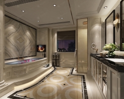 欧香名邸欧式风格别墅装修工地图-19